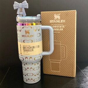Stanley 40oz Tumbler with COACH laser etched design
